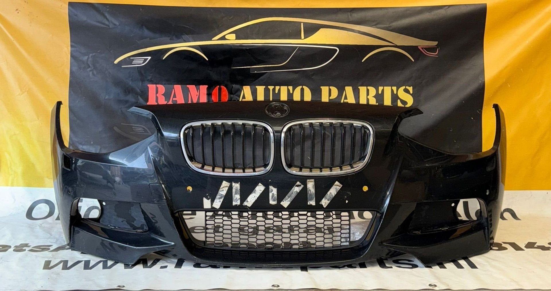 VOORBUMPER BMW 1 SERIE F20 F21 M PAKKET ORIGINEEL 5111804896, Gebruikt, -, Voor, -