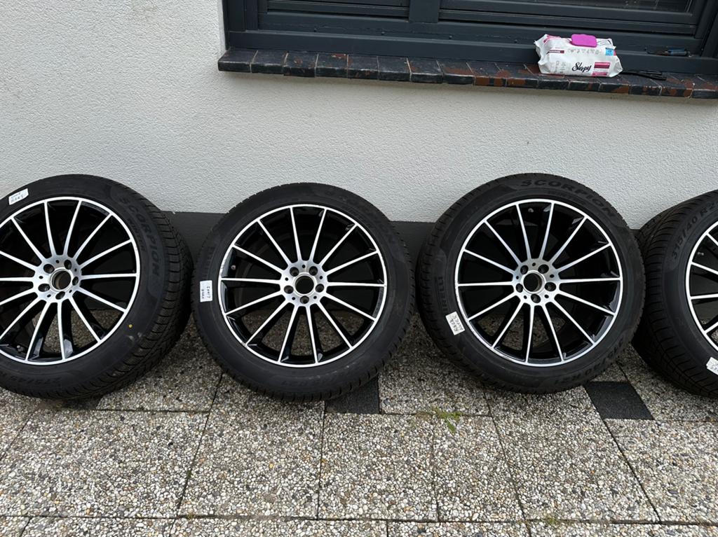 21 inch Mercedes AMG coupé W167 originele velgen, Auto-onderdelen, Banden en Velgen, Ophalen, 285 mm, Banden en Velgen, Nieuw