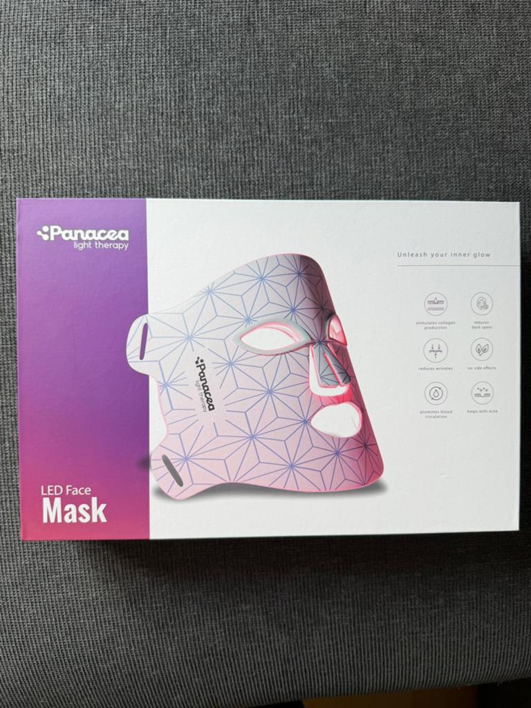 Panacea LED Face Mask Red Light Therapy, Ophalen of Verzenden, Nieuw, Gehele gezicht, Overige typen