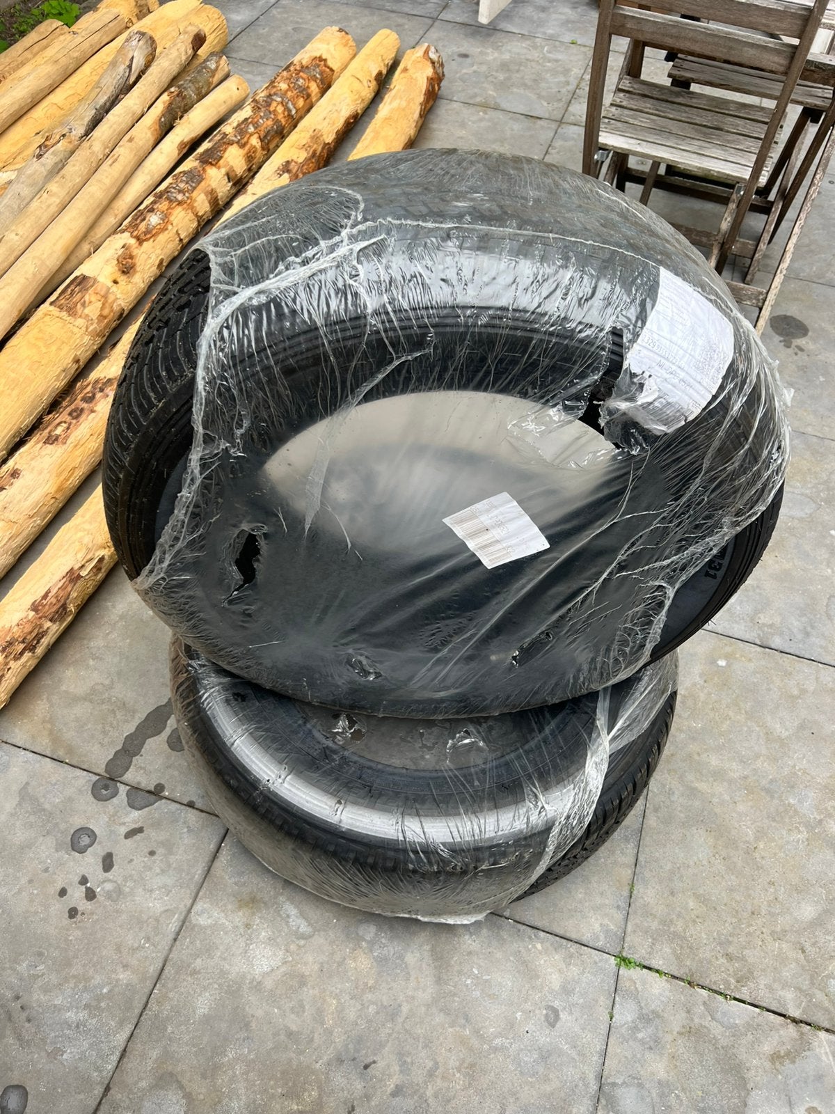 Dunlop Grandtrek, Ophalen, Afvoer, Zo goed als nieuw, Rvs
