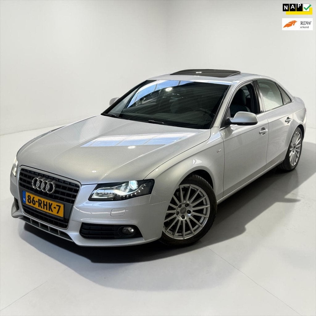 Audi A4 Limousine 1.8 TFSI Pro Line S DAKJE Xenon APK, Auto's, Audi, Euro 5, Gebruikt, Zwart, 4 cilinders