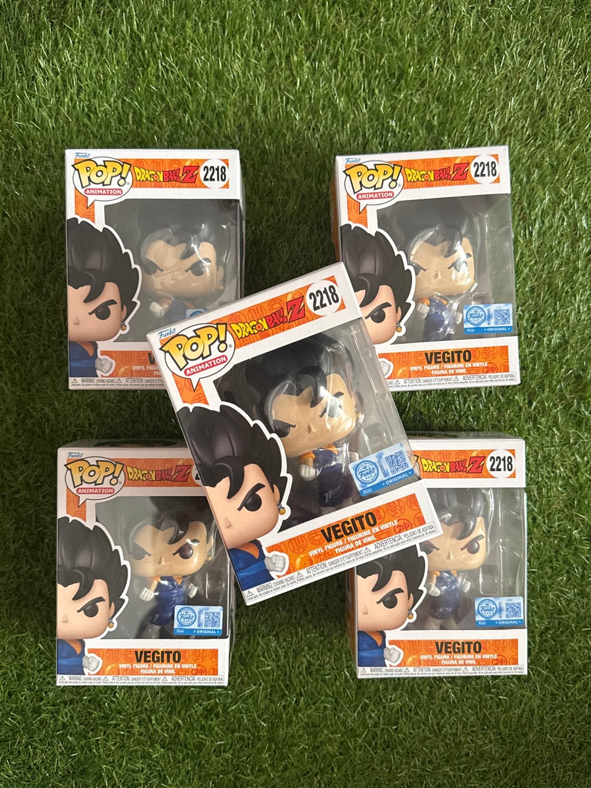 5x Funko Pop! Dragon Ball Z Vegito #2218, Ophalen of Verzenden, Nieuw