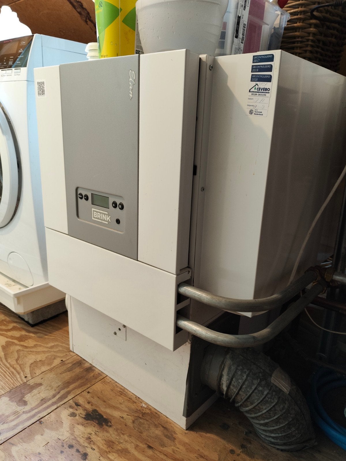 Brink Elan Ventilator en Afzuiger heteluchtverwarming, Doe-het-zelf en Verbouw, Ophalen, Gebruikt, Ventilator en Afzuiger