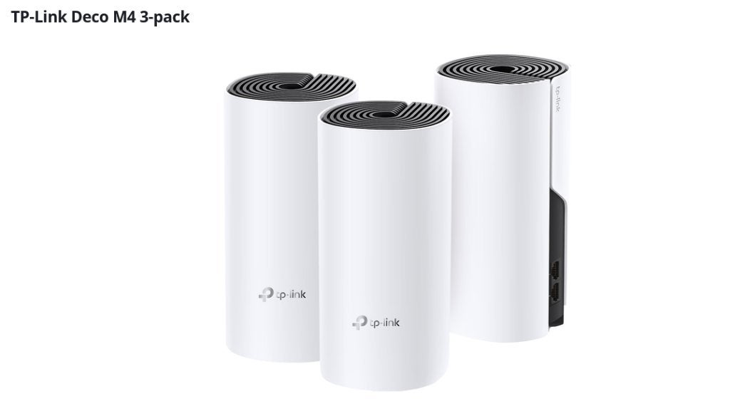 TP -Link Deco M4 - 3 pack, Ophalen, Zo goed als nieuw, TP-Link Deco