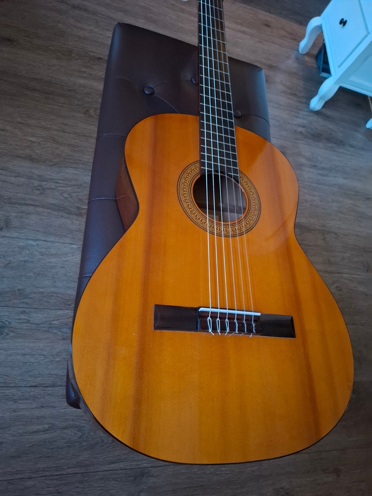 Aria AC-6 Concert Gitaar - Japan - Zeer Goede Staat, Muziek en Instrumenten, Ophalen, Gebruikt, Klassieke of Spaanse gitaar