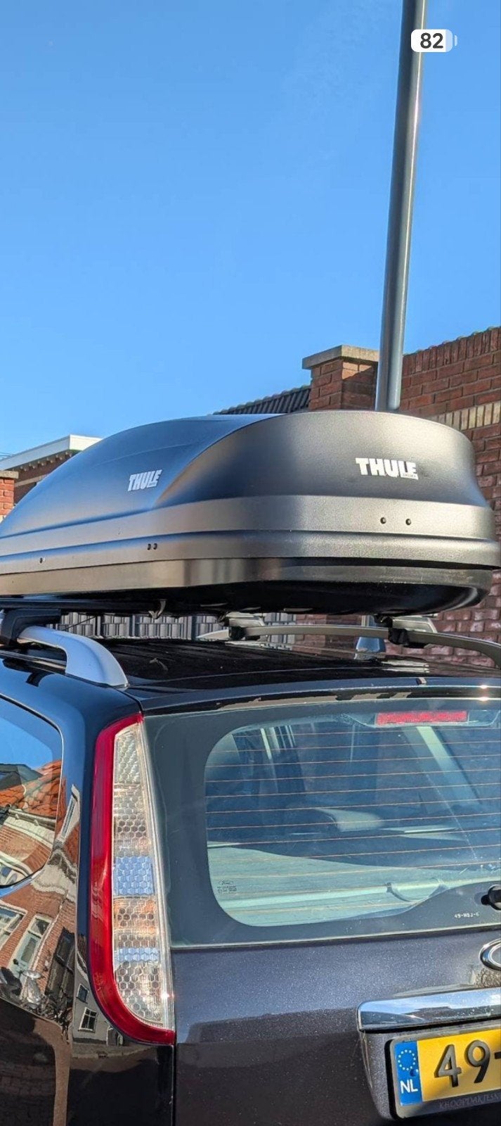 Thule Dakkoffer - Ruime en Stevige Bagageoplossing, Ophalen of Verzenden, Gebruikt