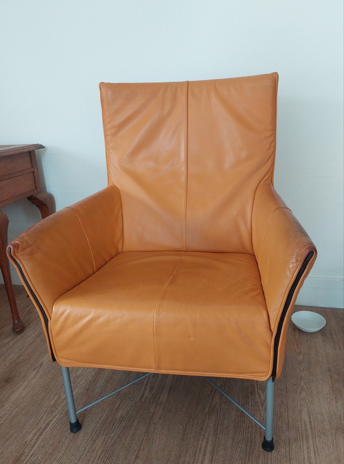 Montis Charley Fauteuil, Ophalen, Gebruikt, 50 tot 75 cm, Leer
