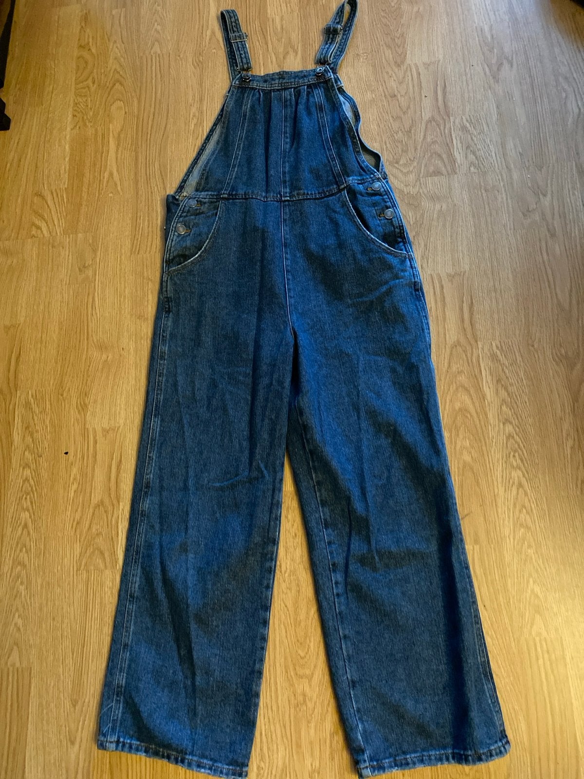 United Colors of Benetton ECO-RECYCLE tuinbroek maat M, Kleding | Dames, Ophalen of Verzenden, Gedragen, Maat 38/40 (M), Blauw