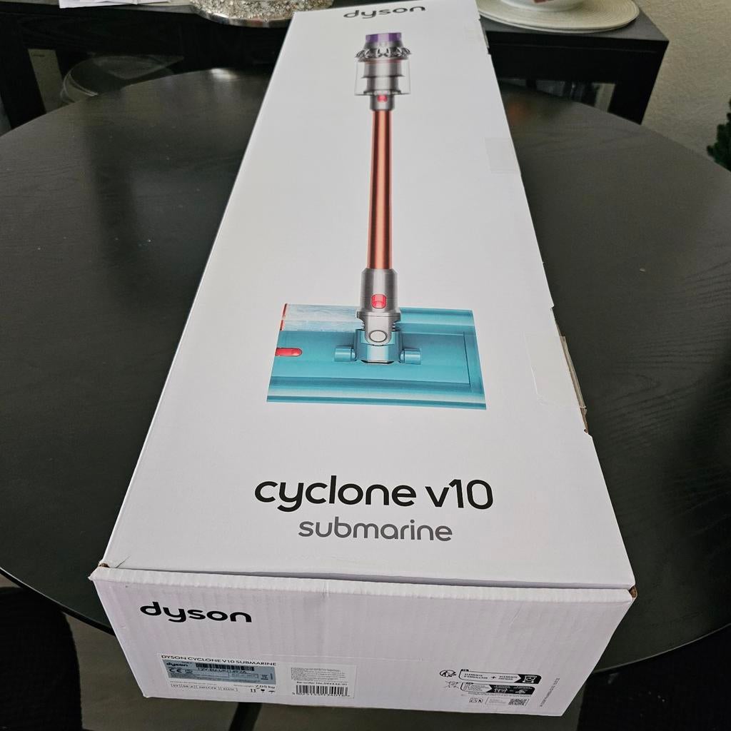 Dyson Cyclone V10s Submarine stofzuiger met dweilfunctie, Stofzuiger, Nieuw, Ophalen of Verzenden, Minder dan 1200 watt