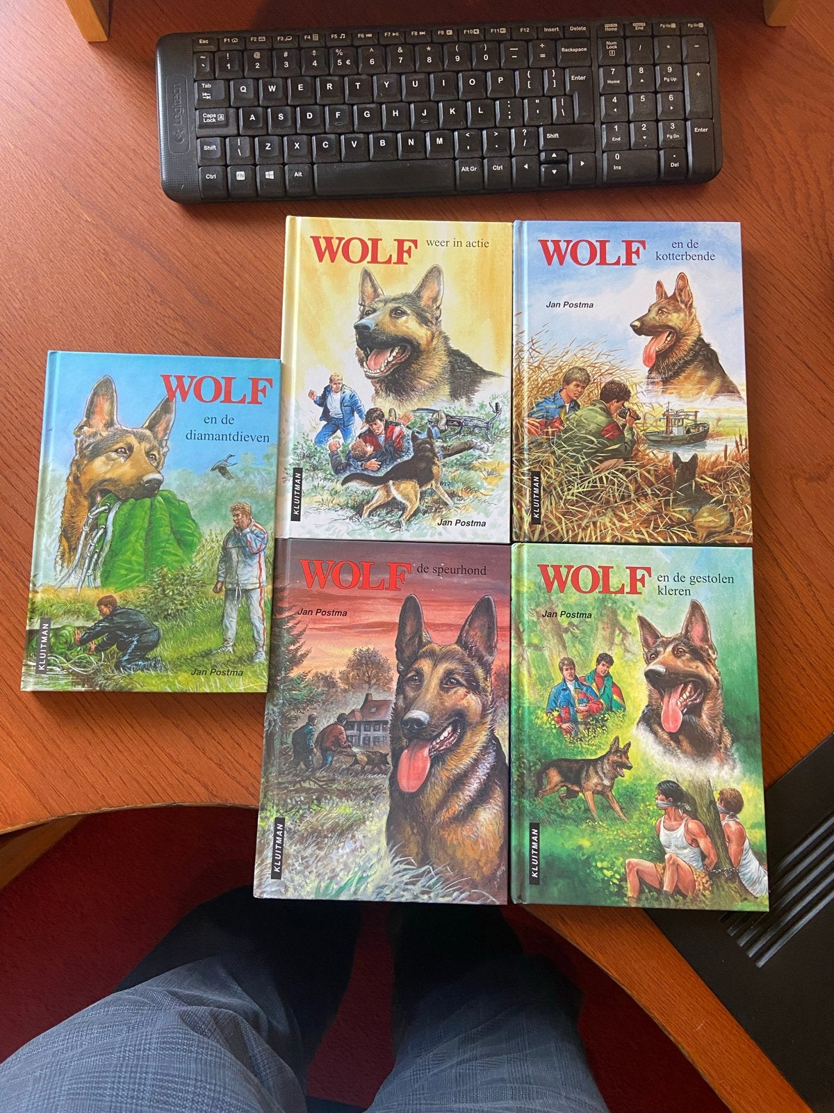 Wolf boekenreeks van Jan Postma - 5 delen, Ophalen of Verzenden, Gelezen, Fictie