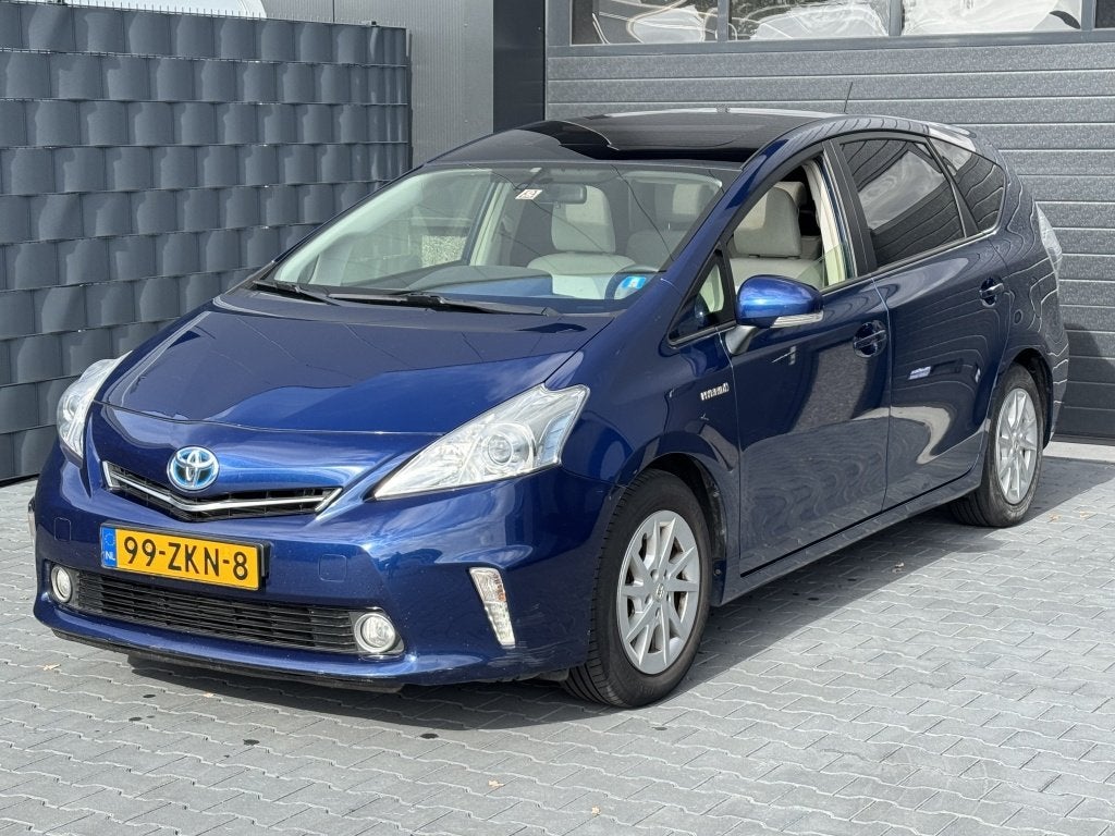 Toyota Prius Wagon 1.8 Hybrid Aspiration *PANORAMA/CAMERA/CL, Auto's, Euro 5, Stof, Gebruikt, 4 cilinders