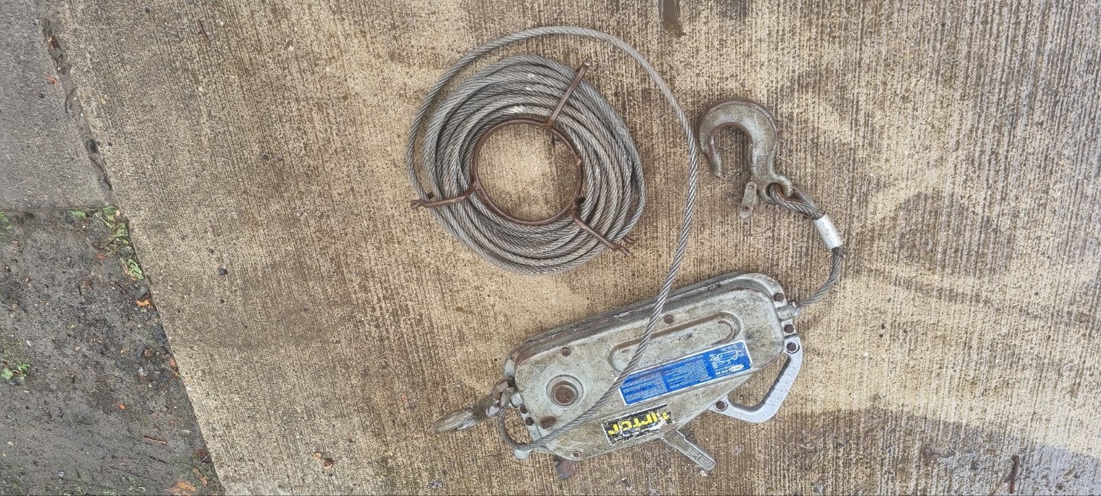TiforTirfor TU16 1600 kg handlier / kabeltrekker met staalka, Ophalen of Verzenden