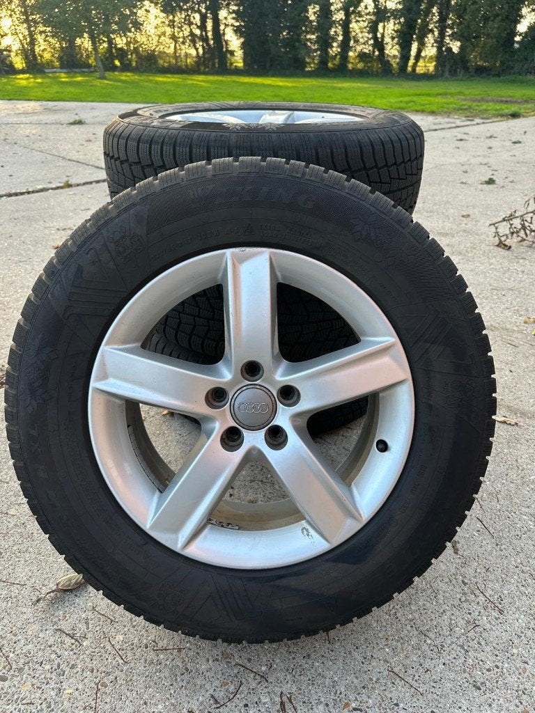Audi winterbanden Viking 235/65 R17 op lichtmetalen velgen, Ophalen, Audi