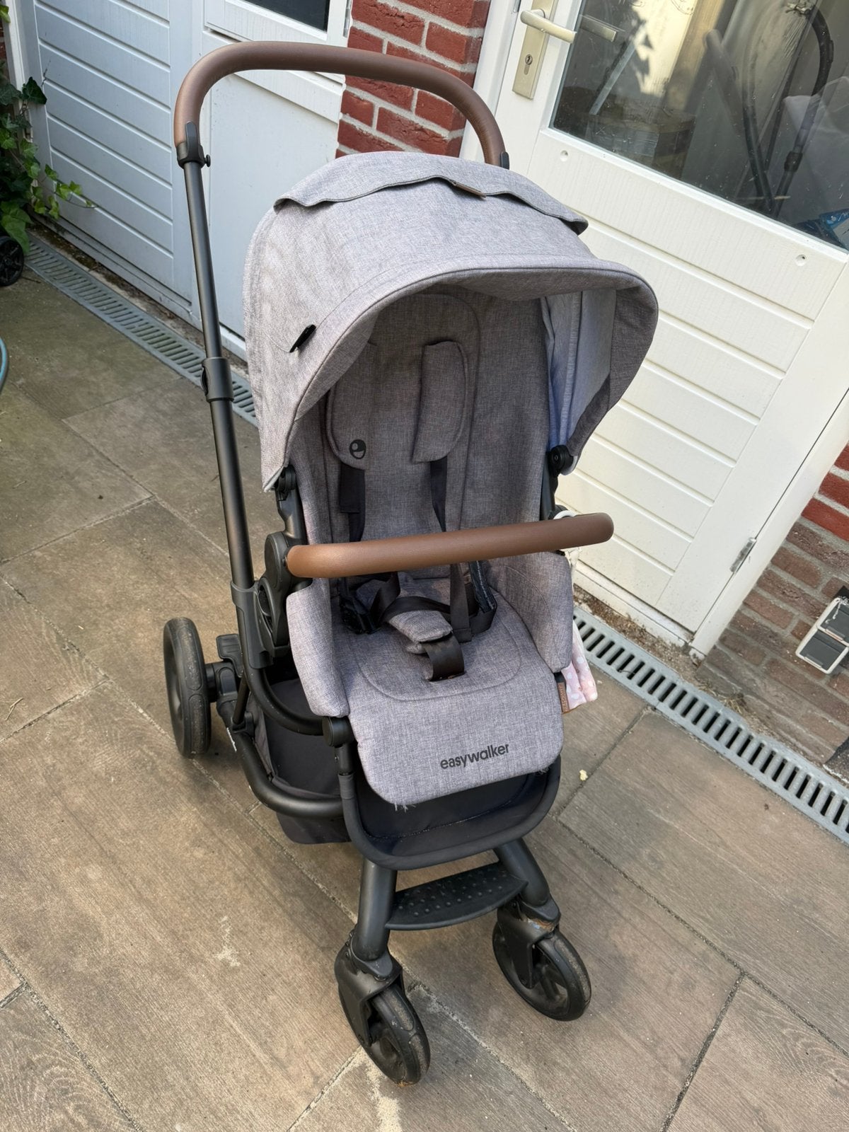 Easywalker Harvey 2 grijs complete set, Ophalen, Gebruikt, Overige merken, Zonnekap