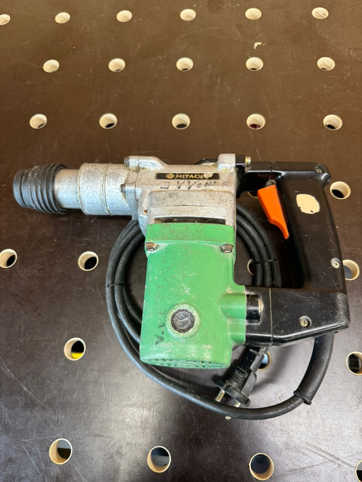Hitachi boorhamer vrv-16, Gebruikt, Klopboormechanisme, 400 tot 600 watt, Ophalen