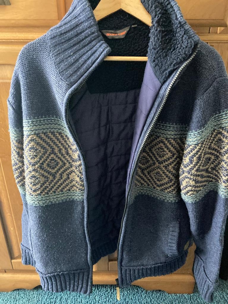 Te koop mooi Herenvest, Kleding | Heren, Ophalen of Verzenden, Gedragen, Maat 56/58 (XL), Blauw
