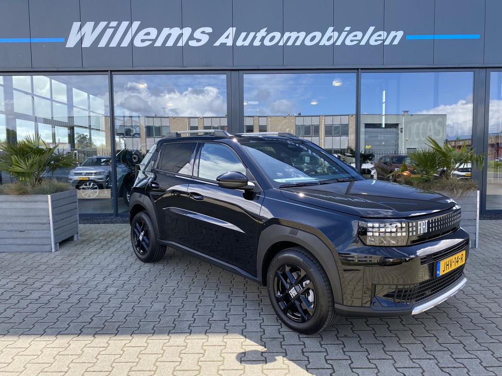 Fiat Grande Panda 1.2 Hybrid ICON App Connect, Cruise Contro, Auto's, Stof, Zwart, Origineel Nederlands, Bedrijf