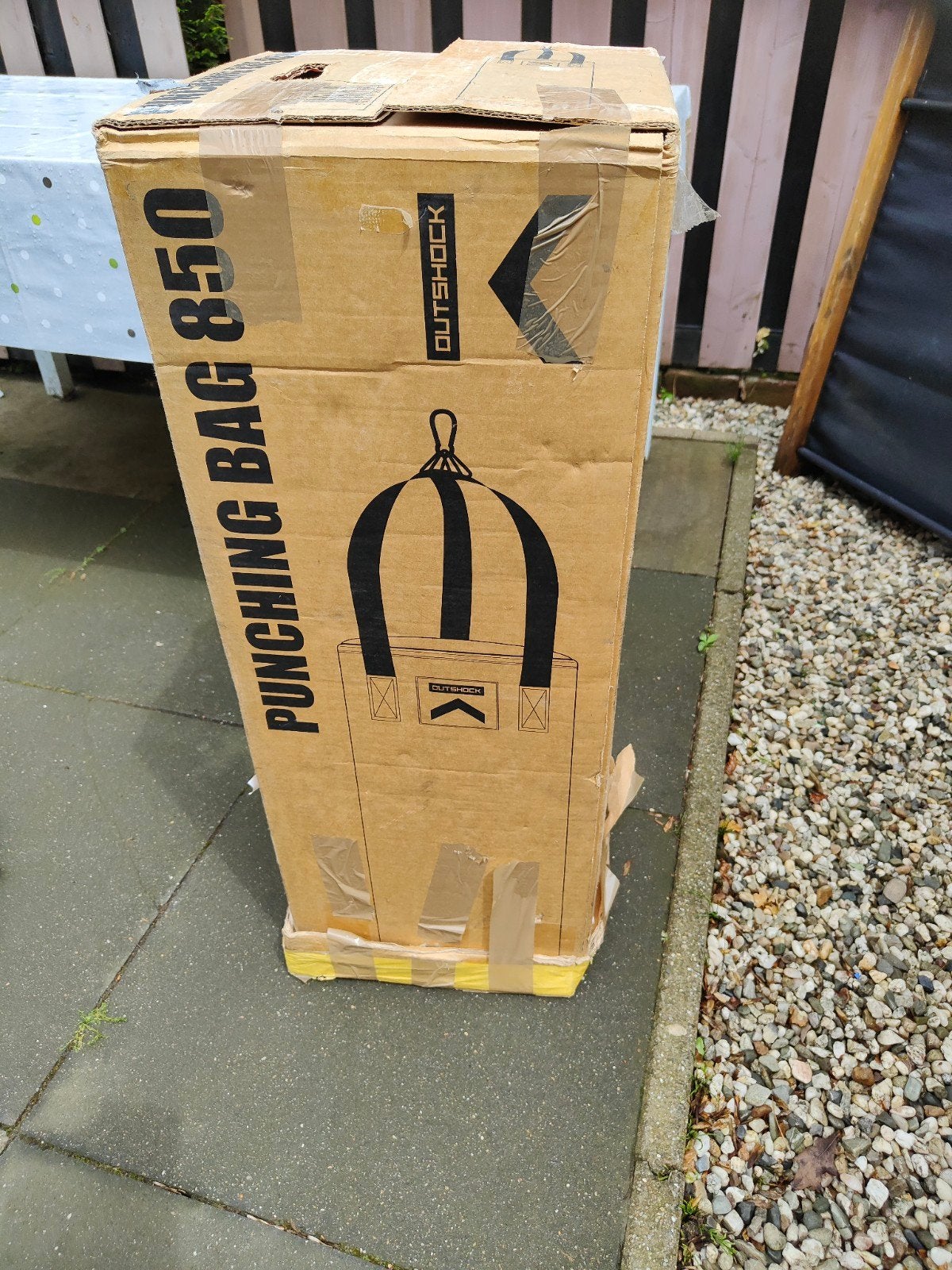 Nieuwe Outshock bokszak 850 - Ongebruikt in doos, Ophalen