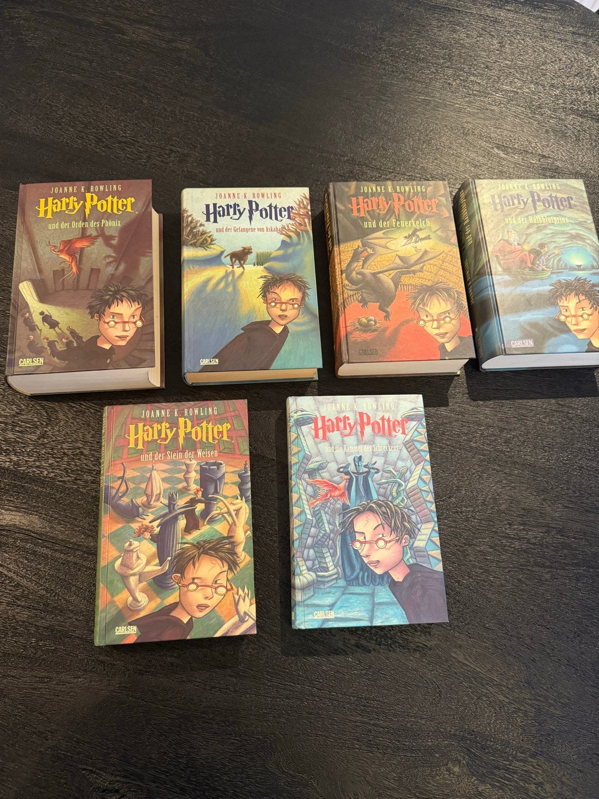 Harry Potter boeken set - Duitstalig (6 delen), Boeken, Ophalen of Verzenden, Gelezen, Fictie