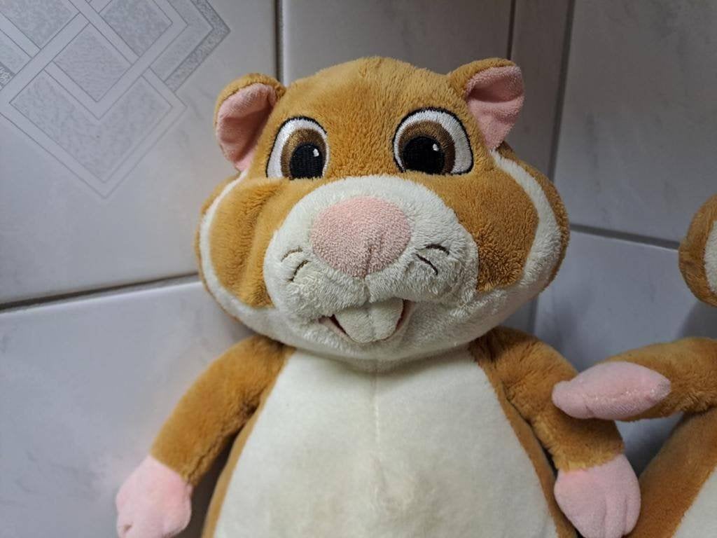 2x hamster knuffel AH, Verzamelen, Albert Heijn, Onbekend, Ophalen of Verzenden, Onbekend