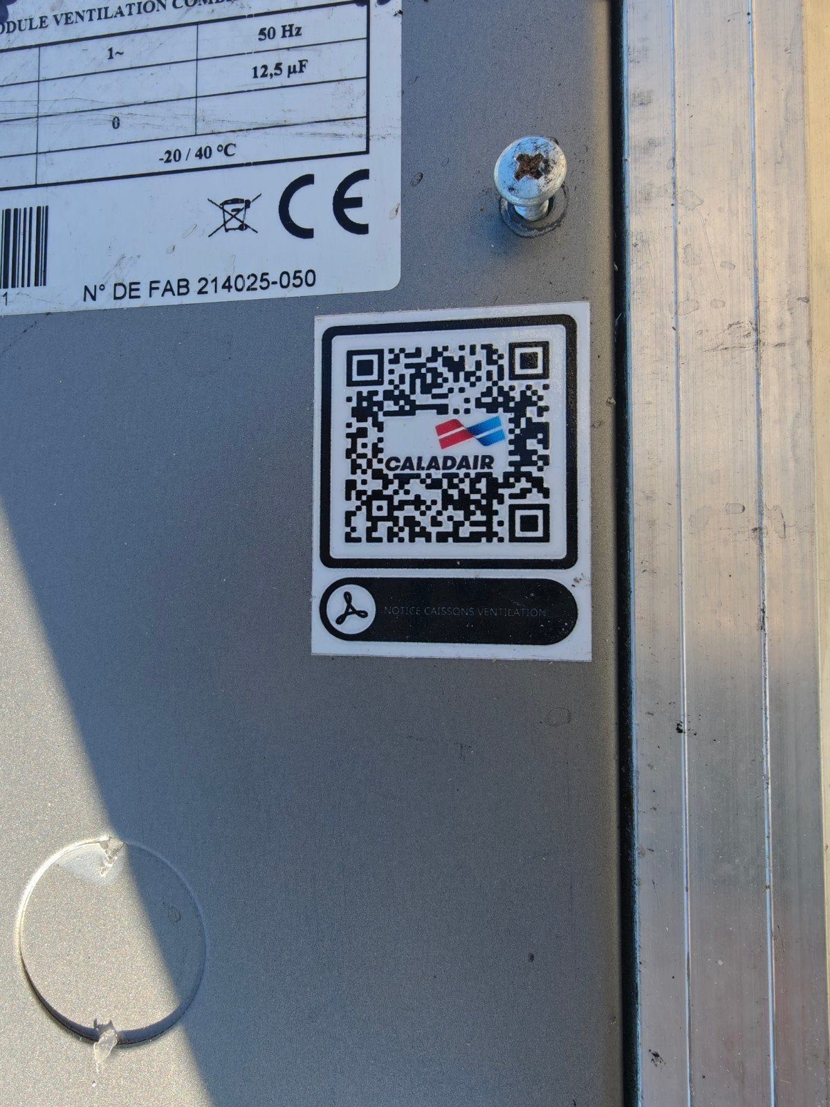 Caladair Afzuigbox - Ventilatie Module, Ophalen, Gebruikt, Afzuiger