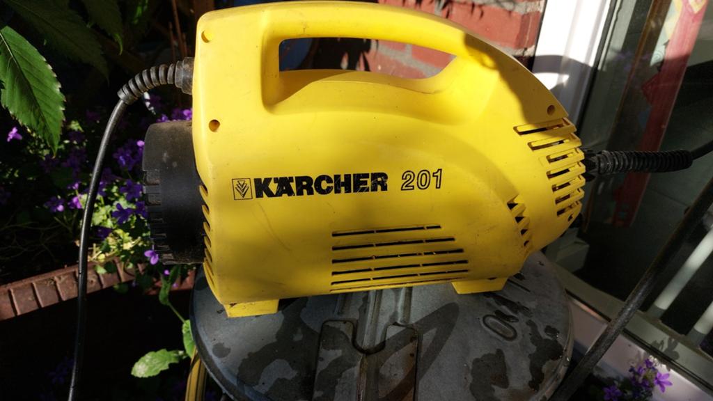 Karcher 201 hogedrukreiniger met 4 spuitlanzen, Ophalen of Verzenden