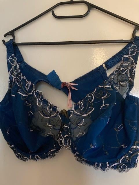 setje bh en slip, Verzenden, Blauw, BH