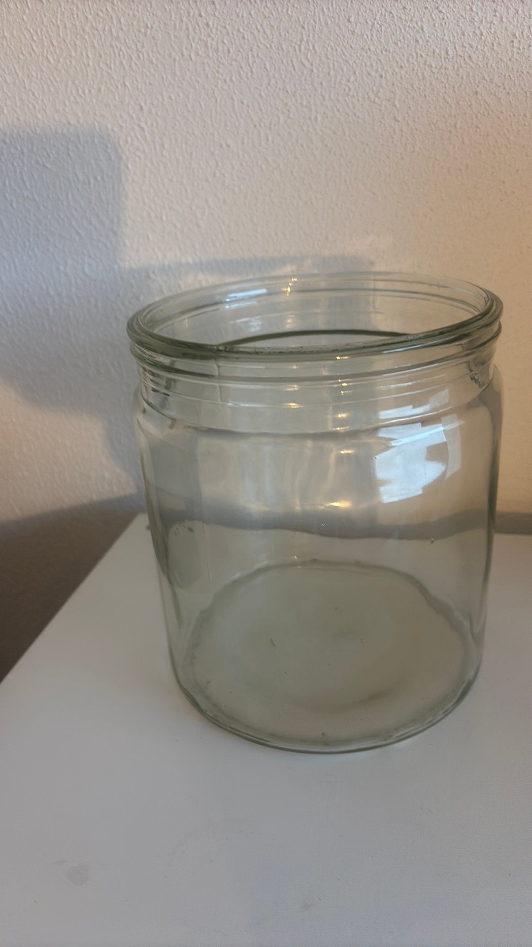 Glazen pot/ vaas ikea, Ophalen, Zo goed als nieuw