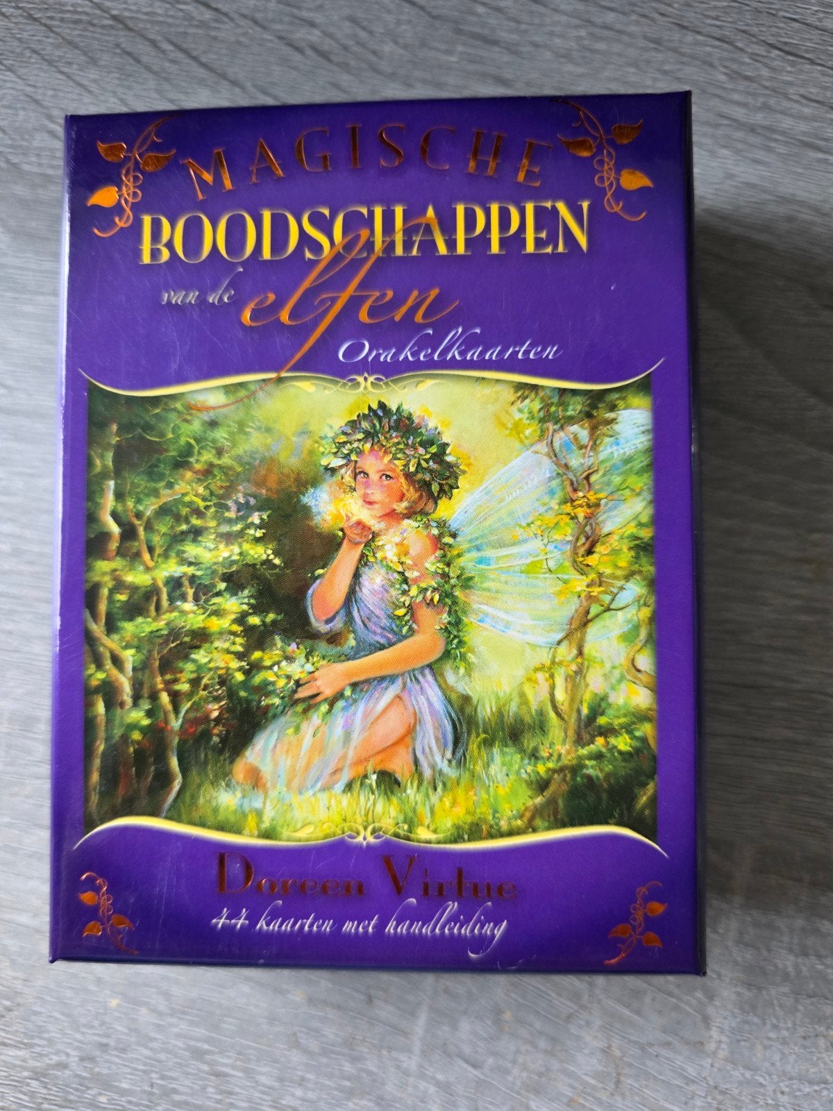 Magische Boodschappen van de Elfen - Doreen Virtue, Tarot of Kaarten leggen, Overige typen, Ophalen of Verzenden, Zo goed als nieuw