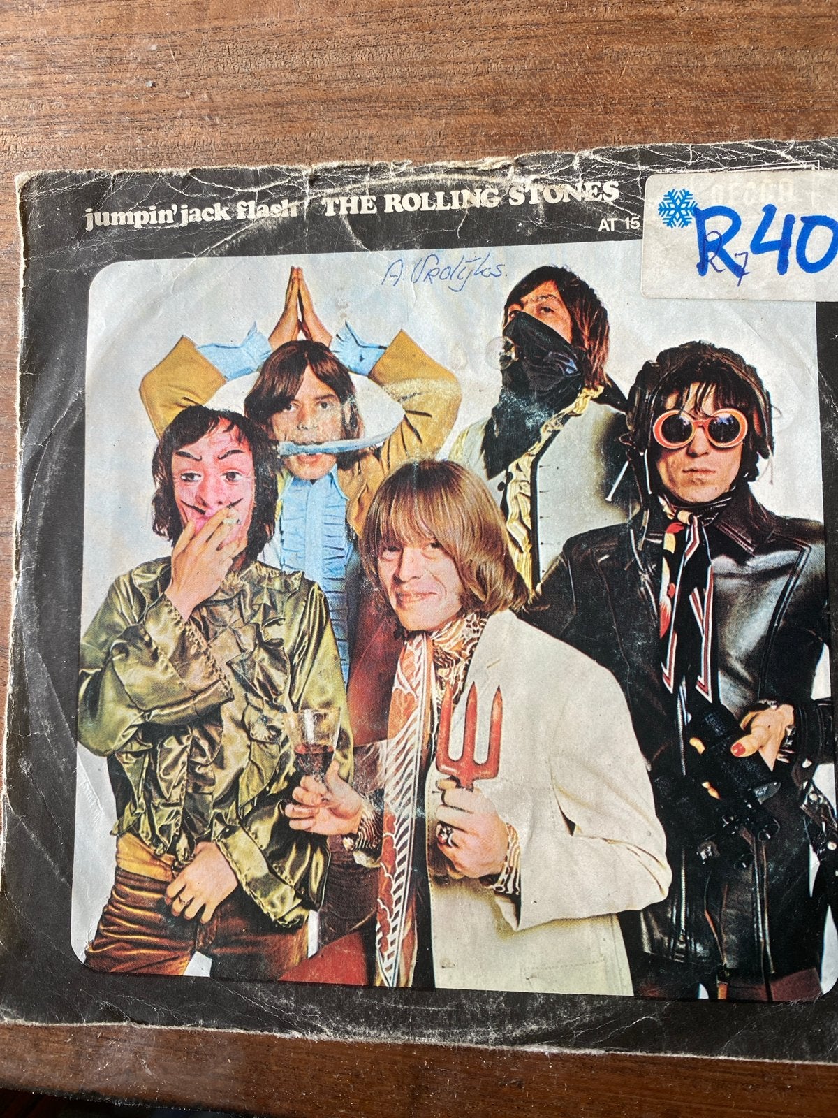 The Rolling Stones - Jumpin' Jack Flash (Vinyl Single), Gebruikt, 7 inch, Ophalen of Verzenden, EP