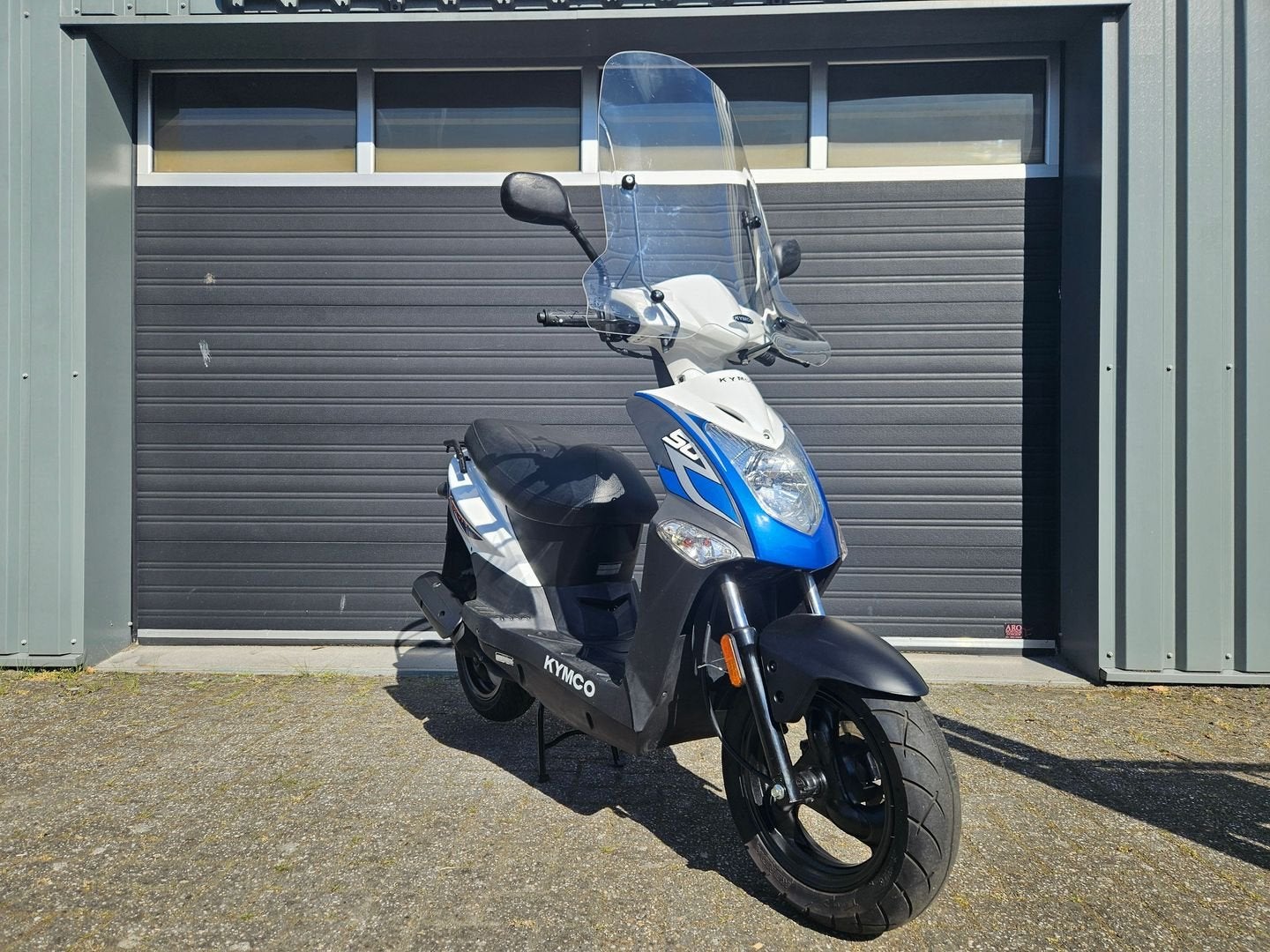 KYMCO AGILITY 12'' 4T E4 SNOR BJ2020 WIT 12201 KM + SCHERM, Kymco, Onbekend, Ophalen of Verzenden, Zo goed als nieuw