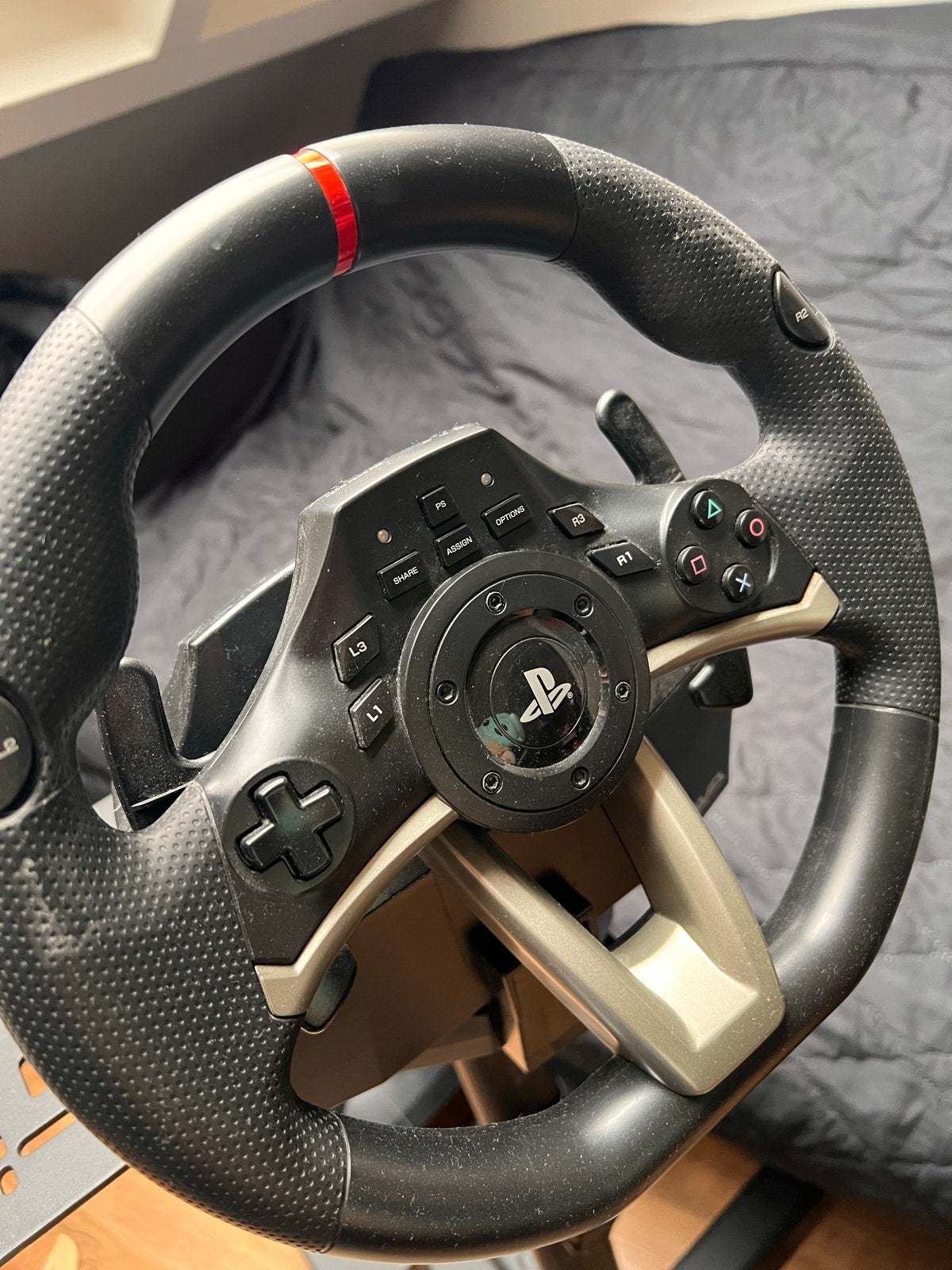 PlayStation Race Simulator Stuur met Pedalen en Stand, Ophalen, Gebruikt, Stuur of Pedalen, PlayStation 4