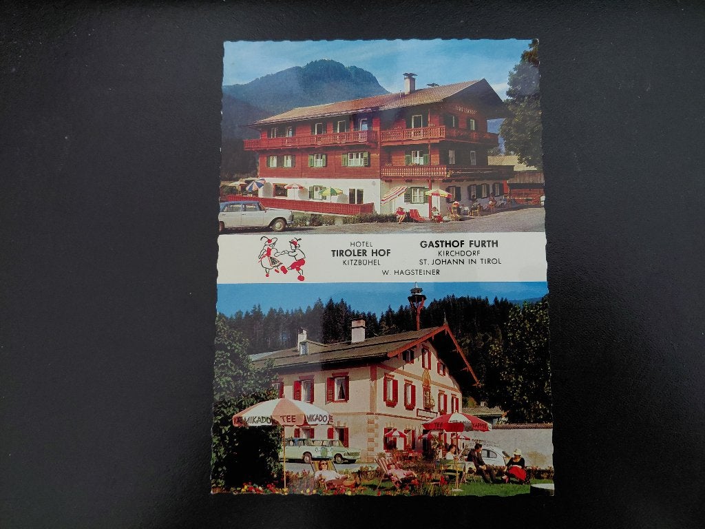 Gasthof Furth, St. Johann in Tirol, Oostenrijk, ongelopen., Verzenden, 1960 tot 1980, Ongelopen, Oostenrijk