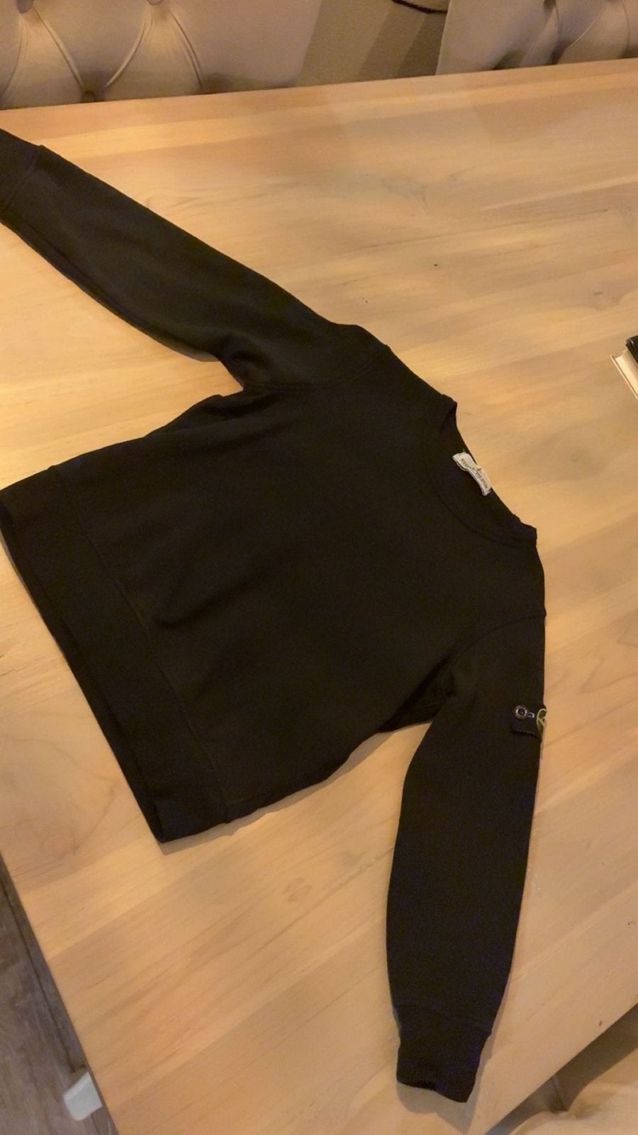 Stone island trui maat 116 orgineel, Ophalen, Zo goed als nieuw, Overige maten, Blauw