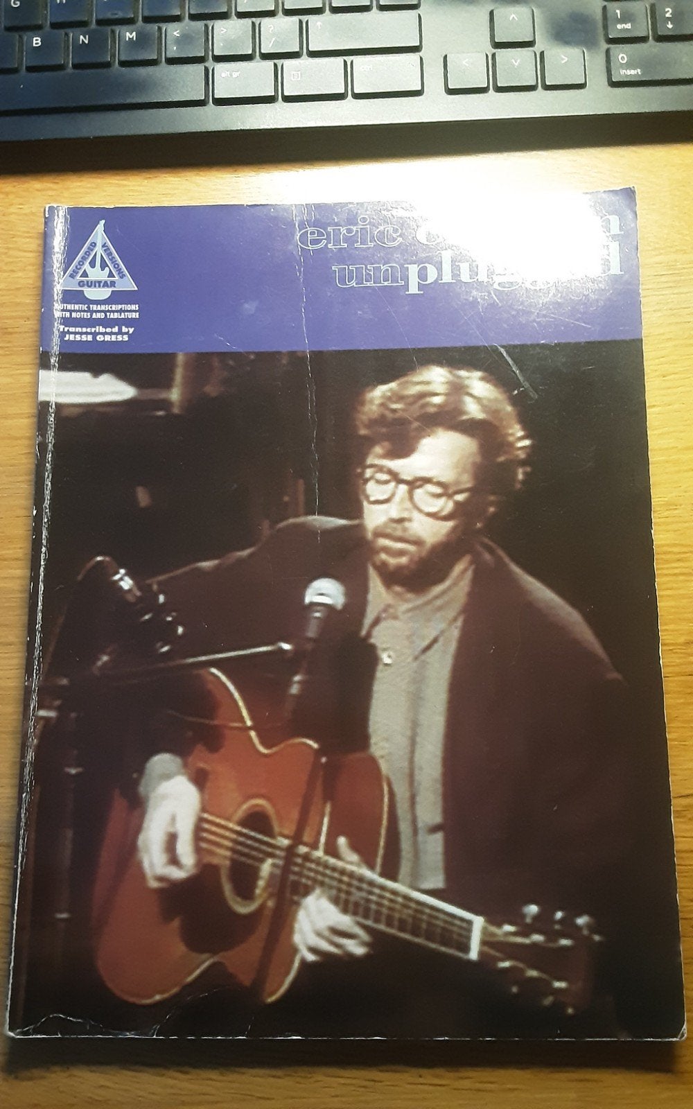 BOEK Eric Clapton - Unplugged, Ophalen of Verzenden, Zo goed als nieuw