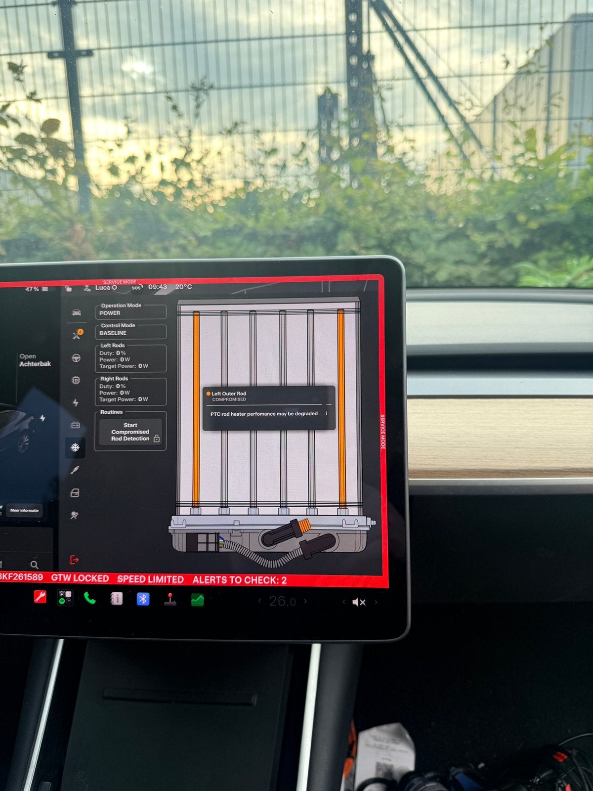 Tesla model 3 ptc heater defect, Ophalen of Verzenden, Zo goed als nieuw, Vogelkooi
