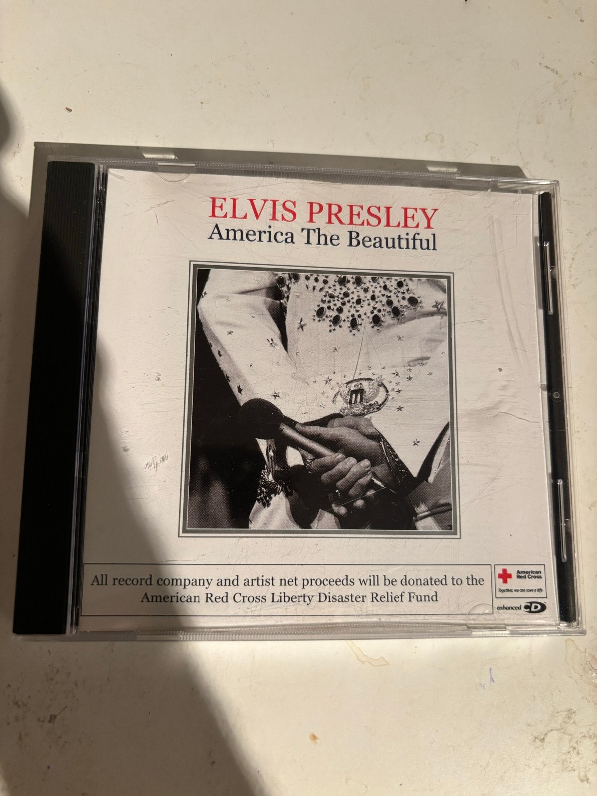 Elvis Presley - America The Beautiful CD (Enhanced CD), Ophalen of Verzenden, Zo goed als nieuw