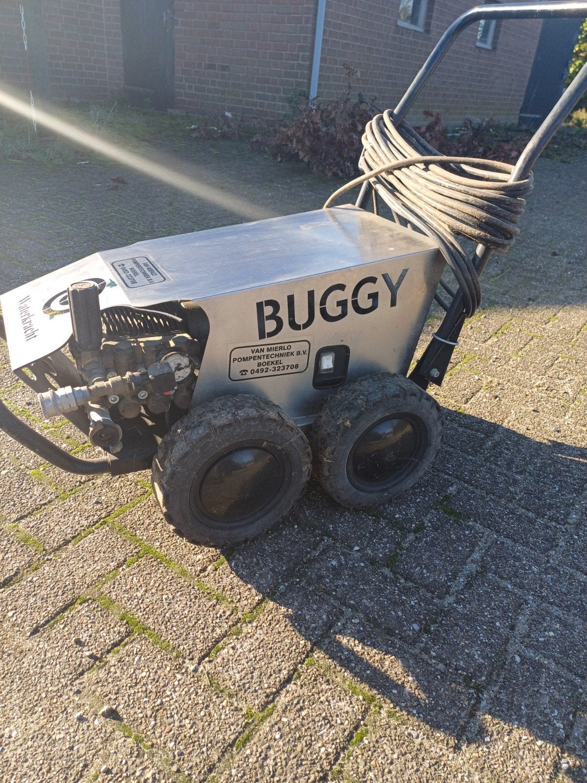 Waterkracht Buggy hogedrukreiniger, Ophalen, Gebruikt