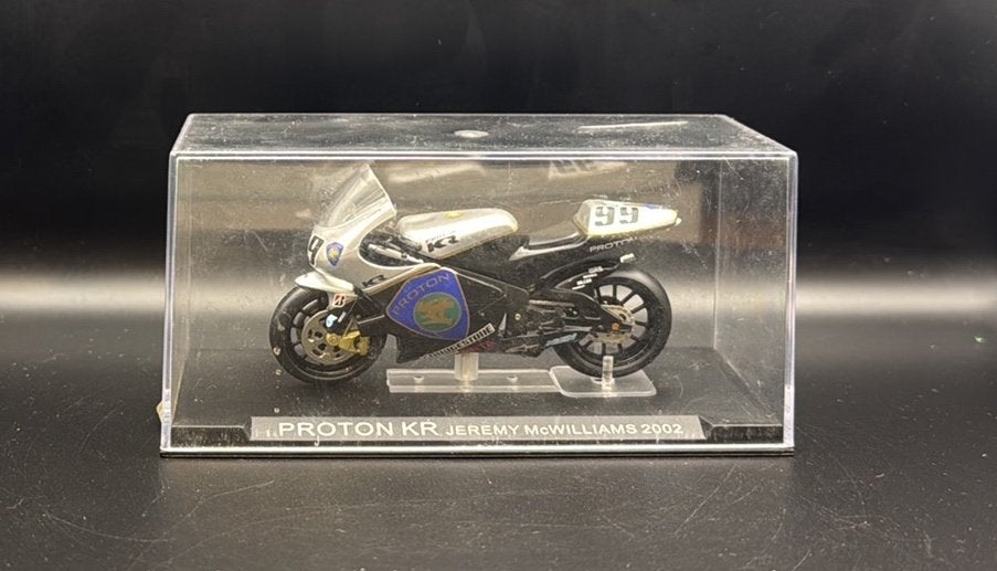 Proton KR Jeremy McWilliams 2002 #99 motorfiets 1:24, Overige merken, Ophalen of Verzenden, Zo goed als nieuw, Groter dan 1:32