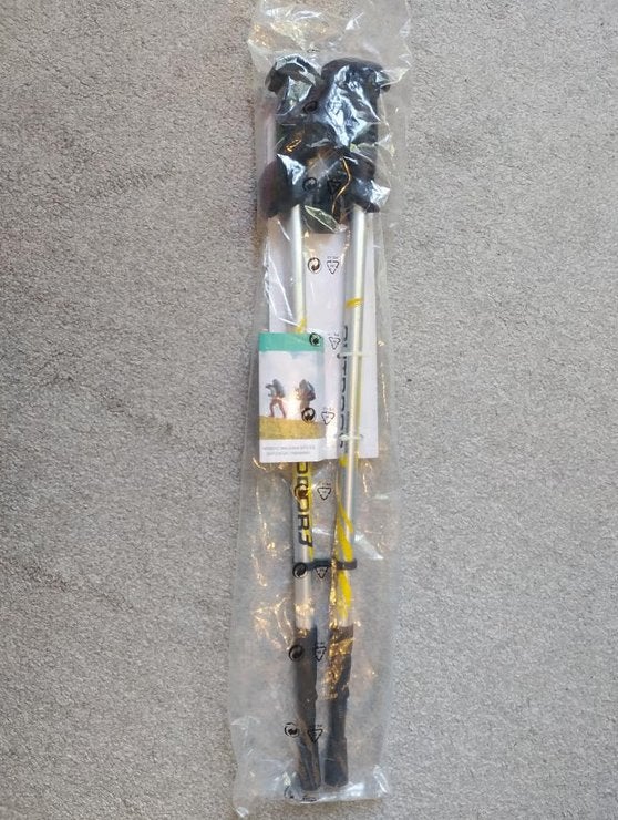 Nordic walking stokken nieuw verstelbaar 105-135cm nieuw, Sport en Fitness, Bergsport en Wandelen, Ophalen of Verzenden, Wandelstok