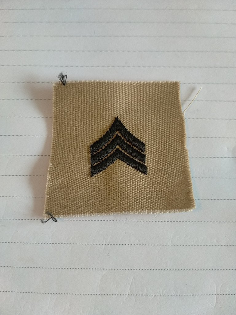 US Army , Desert Rang , Sergeant, Verzenden, Landmacht, Amerika, Embleem of Badge