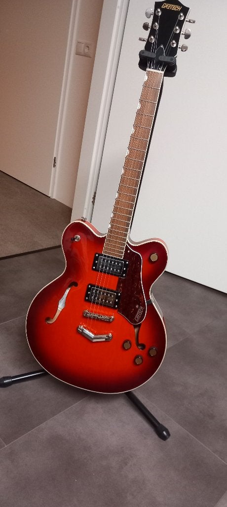 Gretsch elektrische gitaar., Ophalen, Zo goed als nieuw, Hollow body, Overige merken