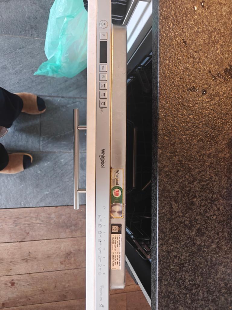 Whirlpool WIO 3T126 Inbouw Vaatwasser, Ophalen, Inbouw, Minder dan 85 cm