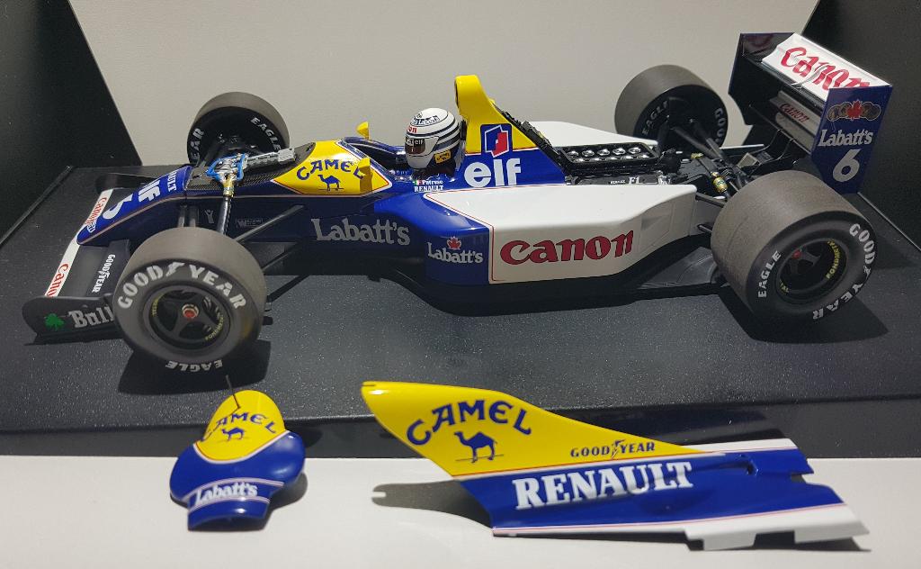 F1 Williams FW14B Riccardo Patrese * Camel * Boxed 1/18 New, Ophalen of Verzenden, Nieuw, Auto, MiniChamps
