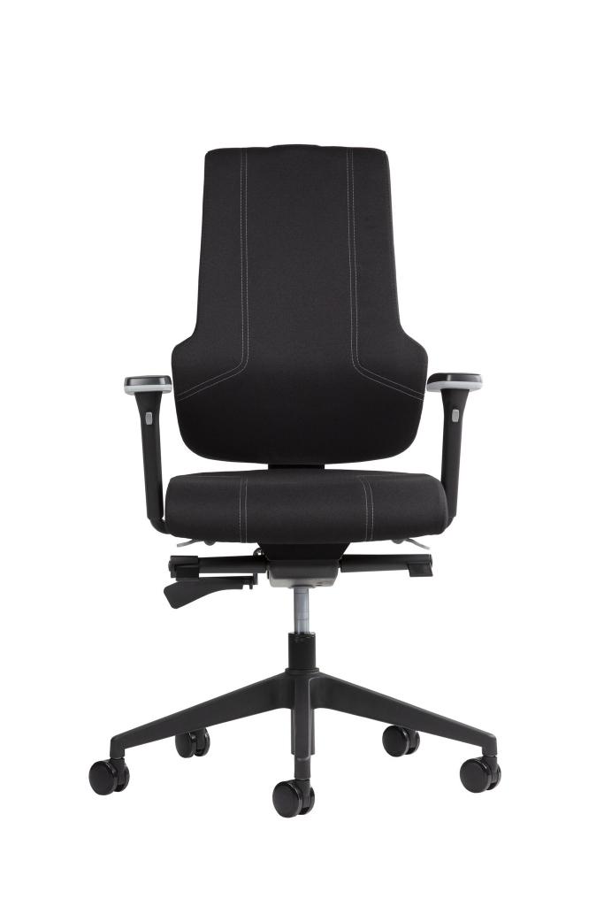 Ergonomische bureaustoel Comfy ER3B, Huis en Inrichting, Bureaustoelen, Nieuw, Zwart, Ergonomisch, Ophalen of Verzenden