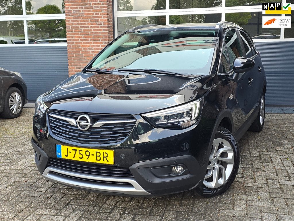 Opel Crossland X 1.2 Turbo Innovation Automaat |Camera 360 |, Auto's, 840 kg, Euro 6, 1199 cc, Zwart