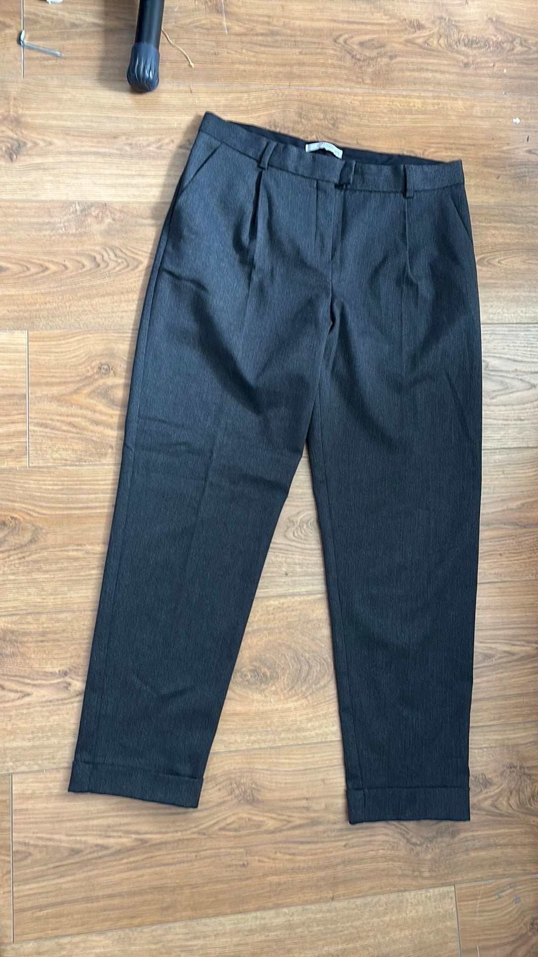 Broek Mango, Ophalen of Verzenden, Nieuw, Maat 38/40 (M), Grijs