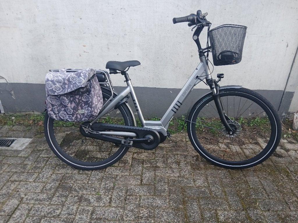 Elektrische stadsfiets Cortina Octa middenmotor Bafang, Fietsen en Brommers, Ophalen, Zo goed als nieuw, 47 tot 51 cm, Cortina