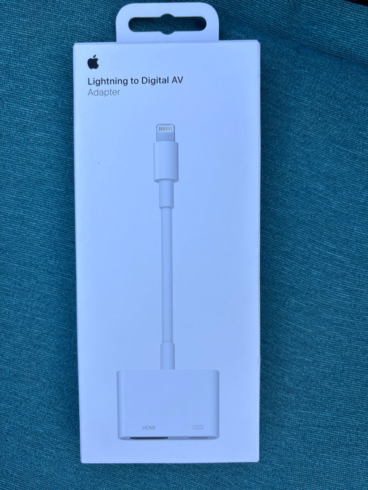 Apple Lightning naar Digitale AV Adapter (HDMI), Verzenden, Zo goed als nieuw, Minder dan 2 meter, HDMI-kabel