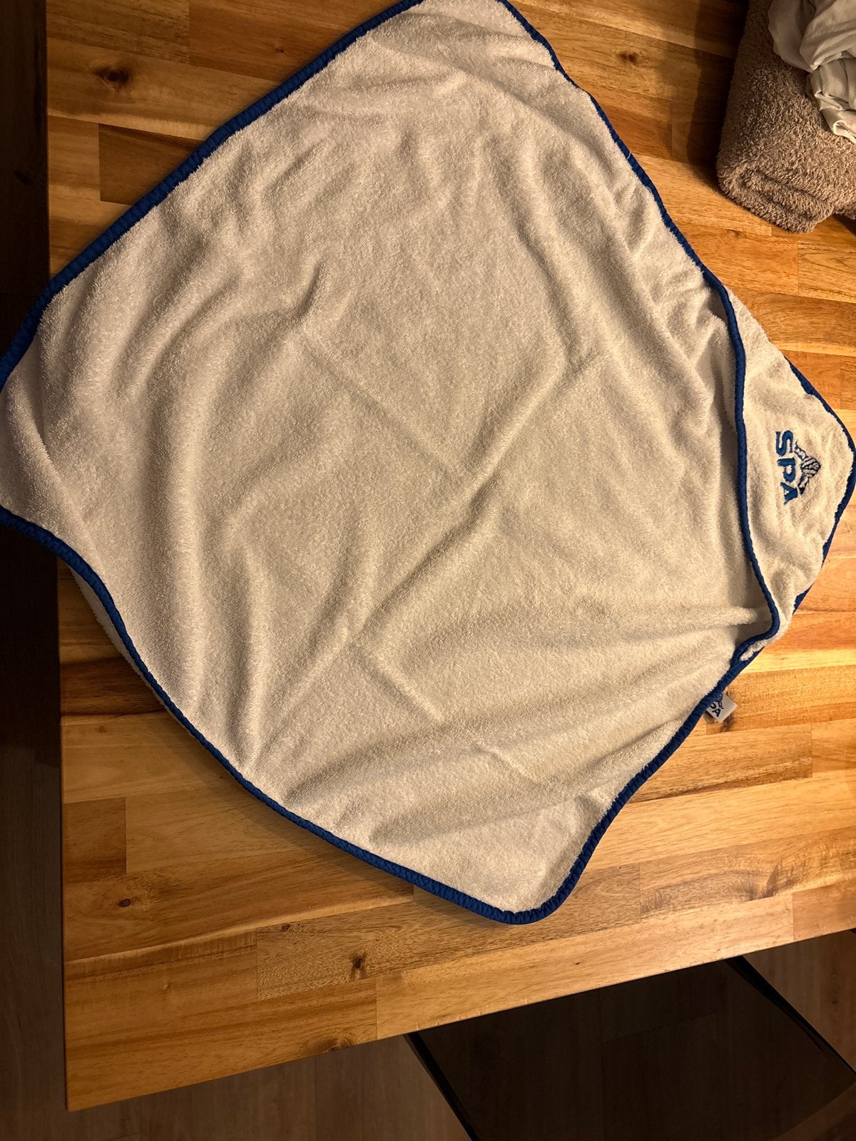 Spa Badcape 70x70 cm - Zacht en Comfortabel, Ophalen of Verzenden, Gebruikt